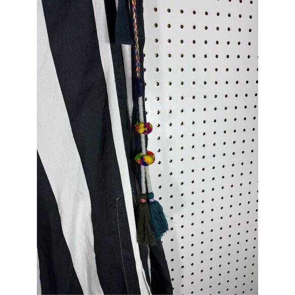 Free People extra wide split hem striped pants size L - Picture 13 of 15